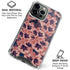 Dark Tapestry Floral iPhone 16 Pro Clear Case
