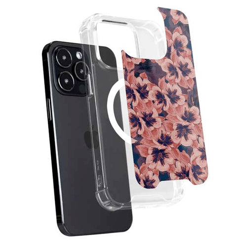 Dark Tapestry Floral iPhone 16 Pro MagSafe Case
