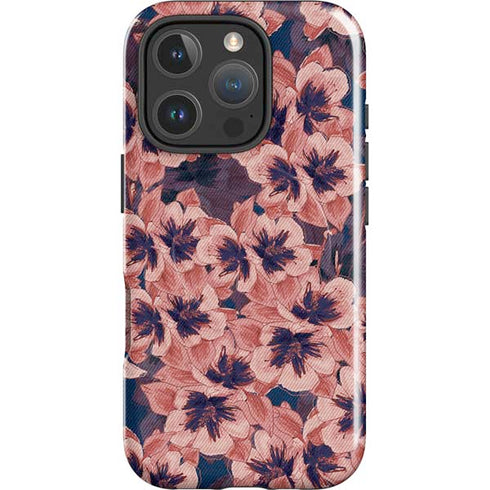 Dark Tapestry Floral iPhone 16 Pro Magsafe Impact Case