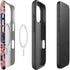 Dark Tapestry Floral iPhone 16 Pro Magsafe Impact Case
