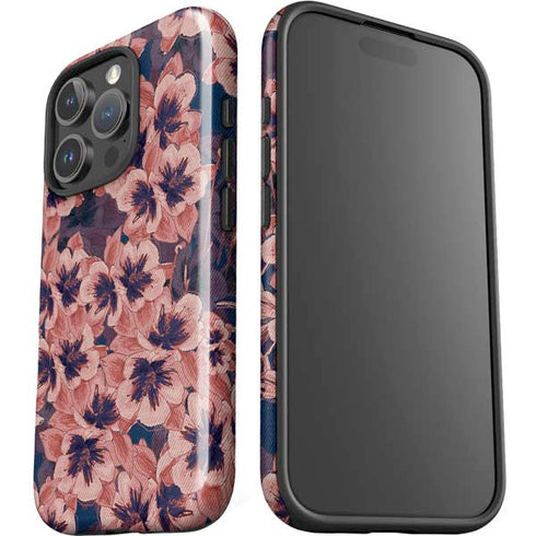 Dark Tapestry Floral iPhone 16 Pro Max Impact Case