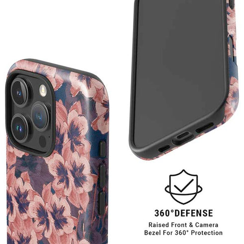 Dark Tapestry Floral iPhone 16 Pro Max Magsafe Impact Case