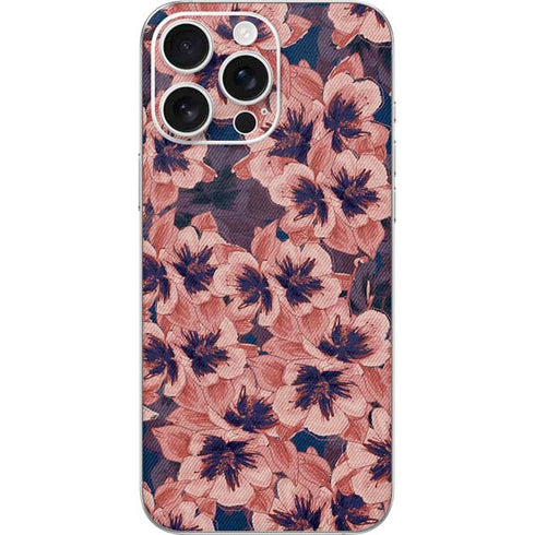 Dark Tapestry Floral iPhone 16 Pro Max Skin