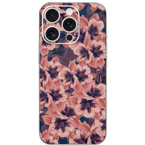 Dark Tapestry Floral iPhone 16 Pro Skin