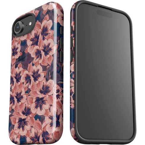 Dark Tapestry Floral iPhone 16e Impact Case