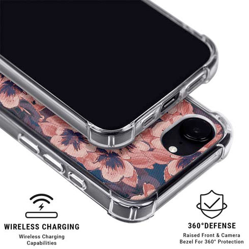 Dark Tapestry Floral iPhone 16e MagSafe Case
