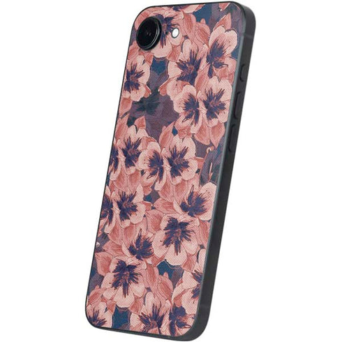 Dark Tapestry Floral iPhone 16e Skin