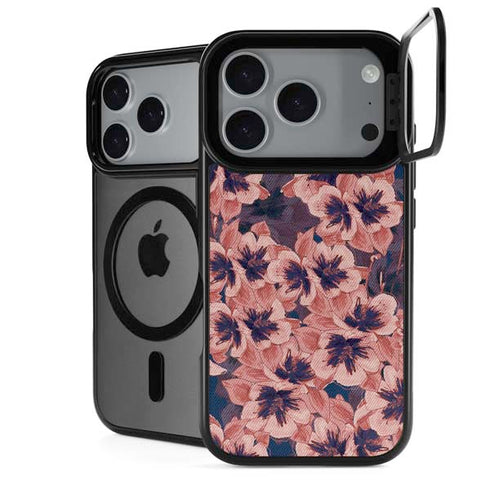 Dark Tapestry Floral iPhone 18 Pro Kickstand Case