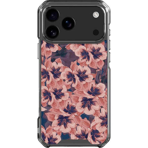 Dark Tapestry Floral iPhone 18 Pro Max Clear Case