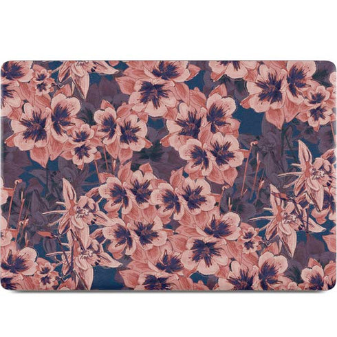 Dark Tapestry Floral MacBook Skins