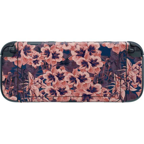 Dark Tapestry Floral Nintendo Switch 2 (2025) with Joy-Con Skin