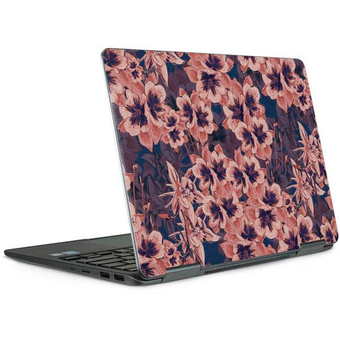 Dark Tapestry Floral Notebook 9 Pro 13in (2017) Skin