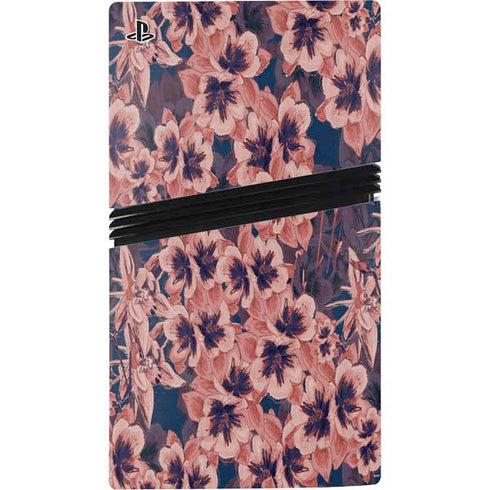 Dark Tapestry Floral PS5 Pro Console Skin
