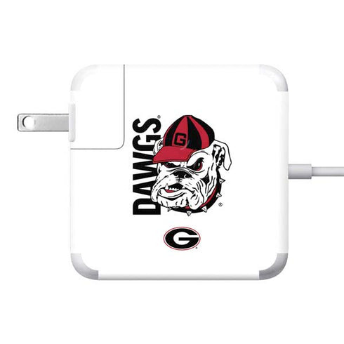 University of Georgia Dawgs 85W Power Adapter (15 and 17 inch MacBook Pro Charger) Skin