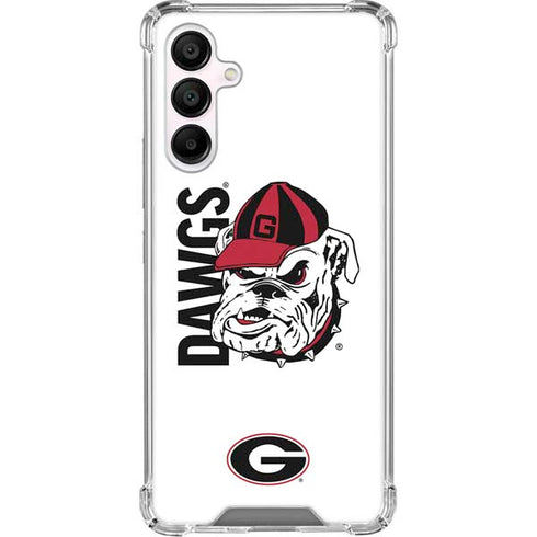 University of Georgia Dawgs Galaxy A16 5G Clear Case