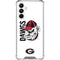 University of Georgia Dawgs Galaxy A16 5G Clear Case