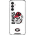 University of Georgia Dawgs Galaxy A16 5G Clear Case