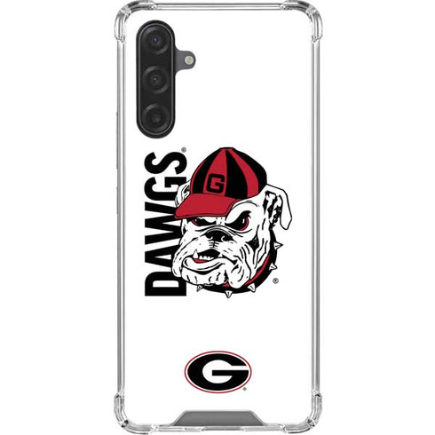 University of Georgia Dawgs Galaxy A17 Clear Case
