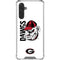 University of Georgia Dawgs Galaxy A17 Clear Case