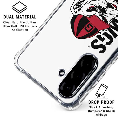 University of Georgia Dawgs Galaxy A36 5G Clear Case