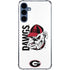 University of Georgia Dawgs Galaxy A55 5G Clear Case