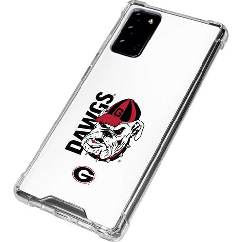 University of Georgia Dawgs Galaxy Note20 5G Clear Case