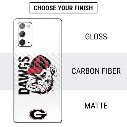 University of Georgia Dawgs Galaxy Note20 5G Skin