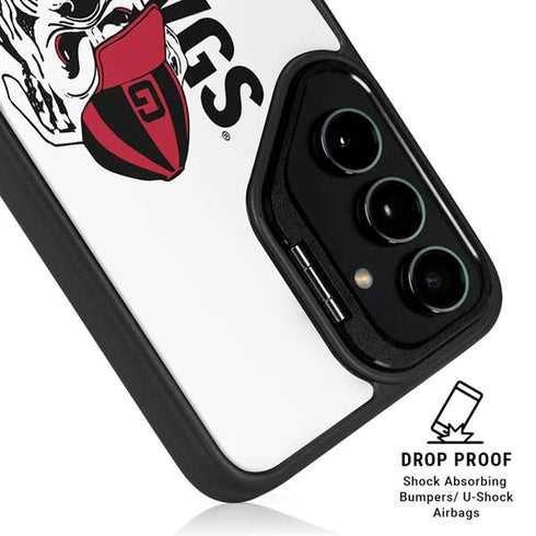 University of Georgia Dawgs Galaxy S25 Kickstand Case