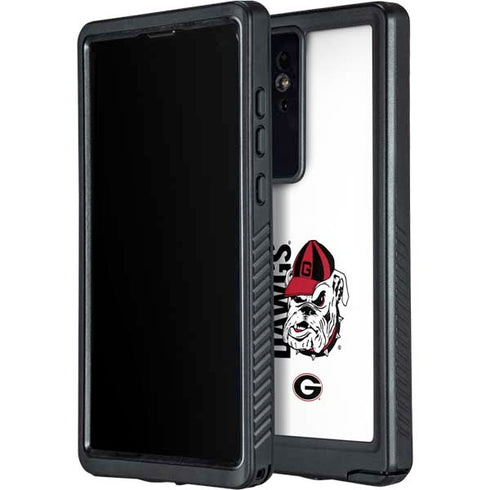 University of Georgia Dawgs Galaxy S24 Ultra Waterproof Case