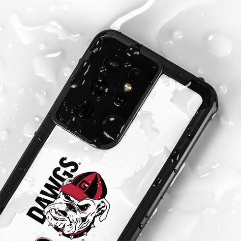 University of Georgia Dawgs Galaxy S24 Ultra Waterproof Case
