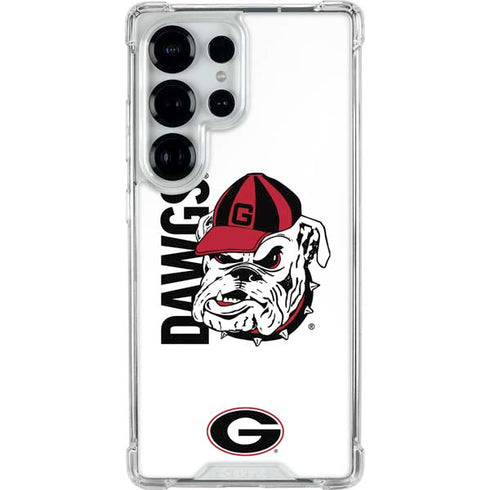 University of Georgia Dawgs Galaxy S25 Ultra Clear Case