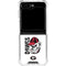 University of Georgia Dawgs Galaxy Z Flip6 Clear Case