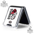 University of Georgia Dawgs Galaxy Z Flip6 Clear Case