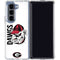 University of Georgia Dawgs Galaxy Z Fold5 5G Clear Case