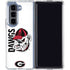 University of Georgia Dawgs Galaxy Z Fold5 5G Clear Case