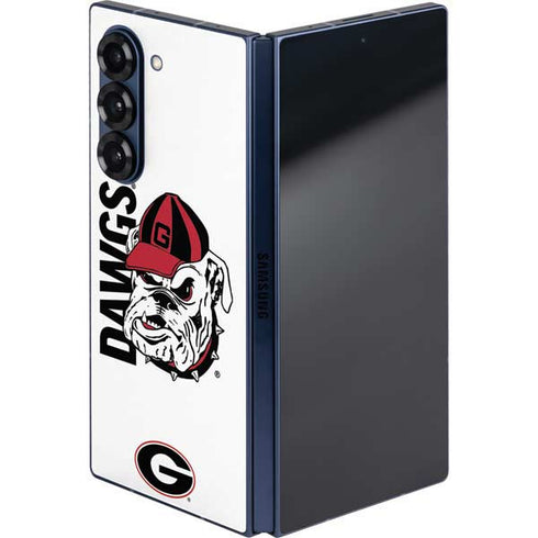 University of Georgia Dawgs Galaxy Z Fold6 Skin