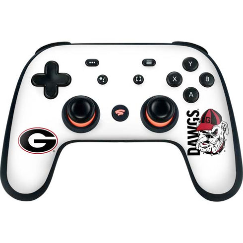 University of Georgia Dawgs Google Stadia Controller Skin