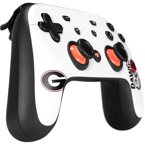 University of Georgia Dawgs Google Stadia Controller Skin