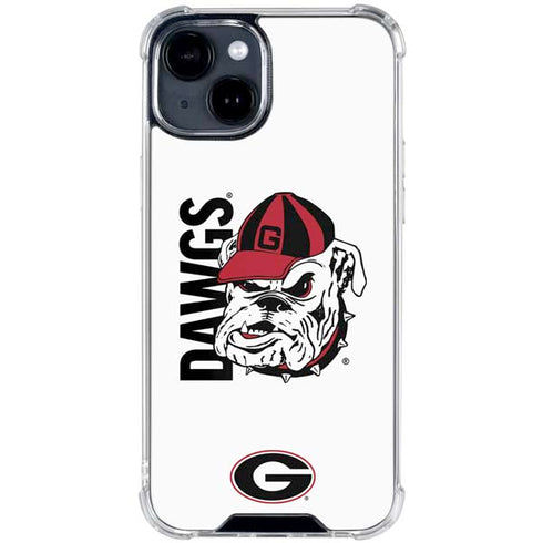 University of Georgia Dawgs iPhone 15 Clear Case