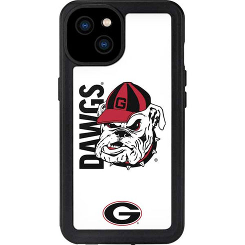 University of Georgia Dawgs iPhone 15 Plus Waterproof Case