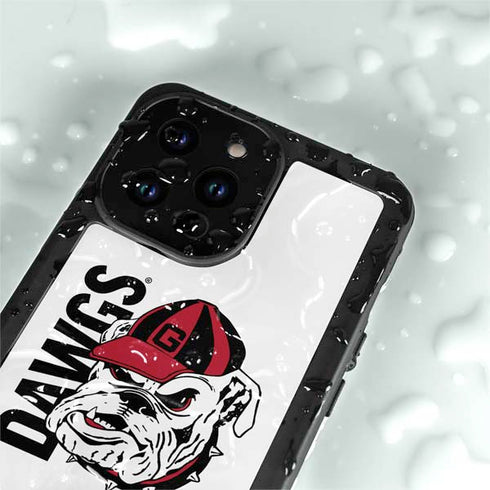University of Georgia Dawgs iPhone 15 Pro Waterproof Case
