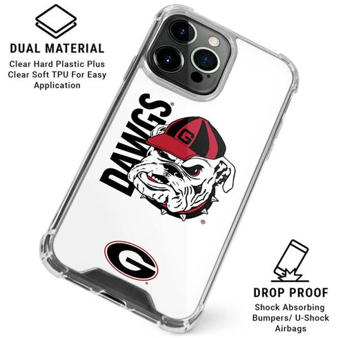 University of Georgia Dawgs iPhone 16 Pro Clear Case
