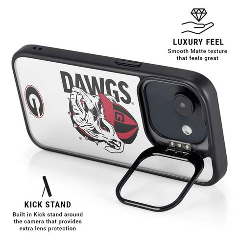 University of Georgia Dawgs iPhone 16e Kickstand Case