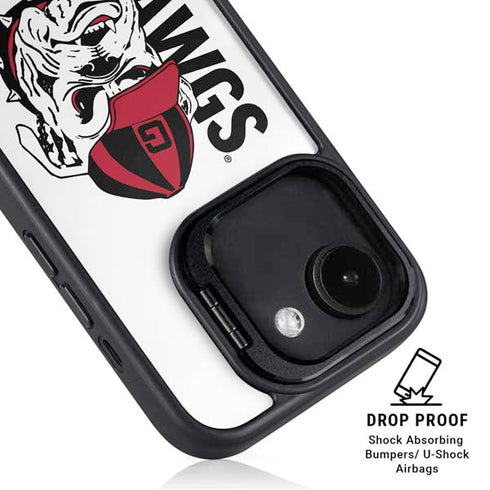 University of Georgia Dawgs iPhone 16e Kickstand Case