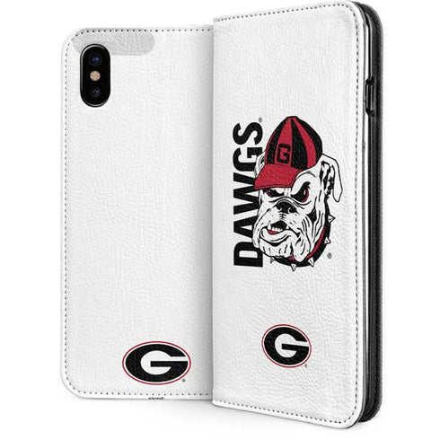 University of Georgia Dawgs iPhone 8 Folio Case