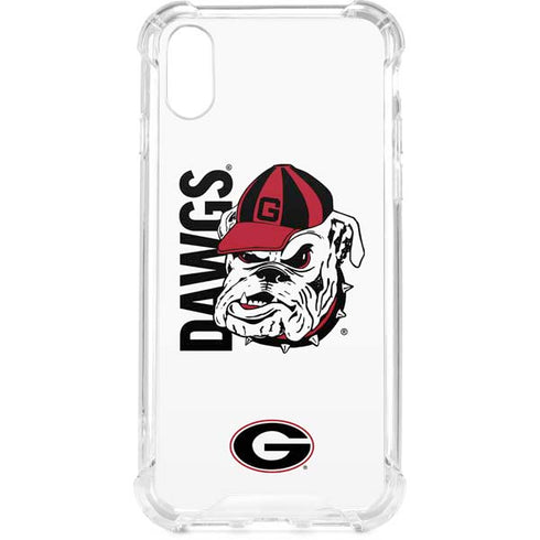 University of Georgia Dawgs iPhone XS Clear Case