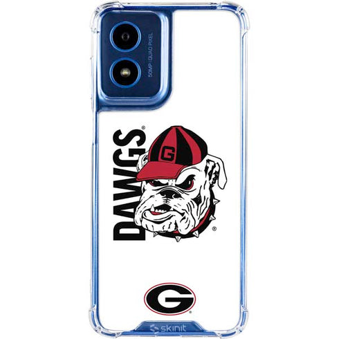 University of Georgia Dawgs Moto G 5G (2024) Clear Case