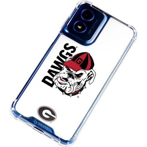 University of Georgia Dawgs Moto G 5G (2024) Clear Case