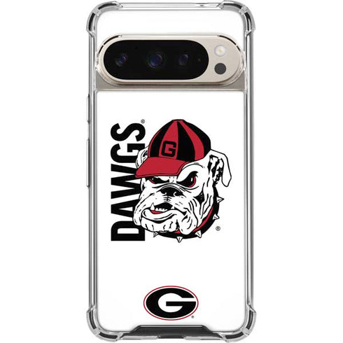 University of Georgia Dawgs Pixel 9/9 Pro Clear Case