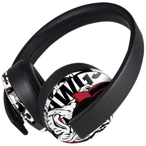 University of Georgia Dawgs PlayStation 4 Gold Wireless Headset Skin